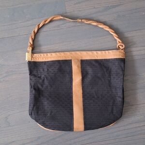Gucci Vintage Black and Tan Bag TLC